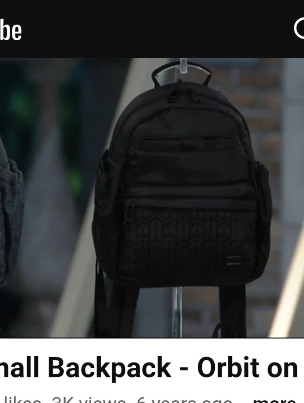Iso Lug Mini Orbit Black